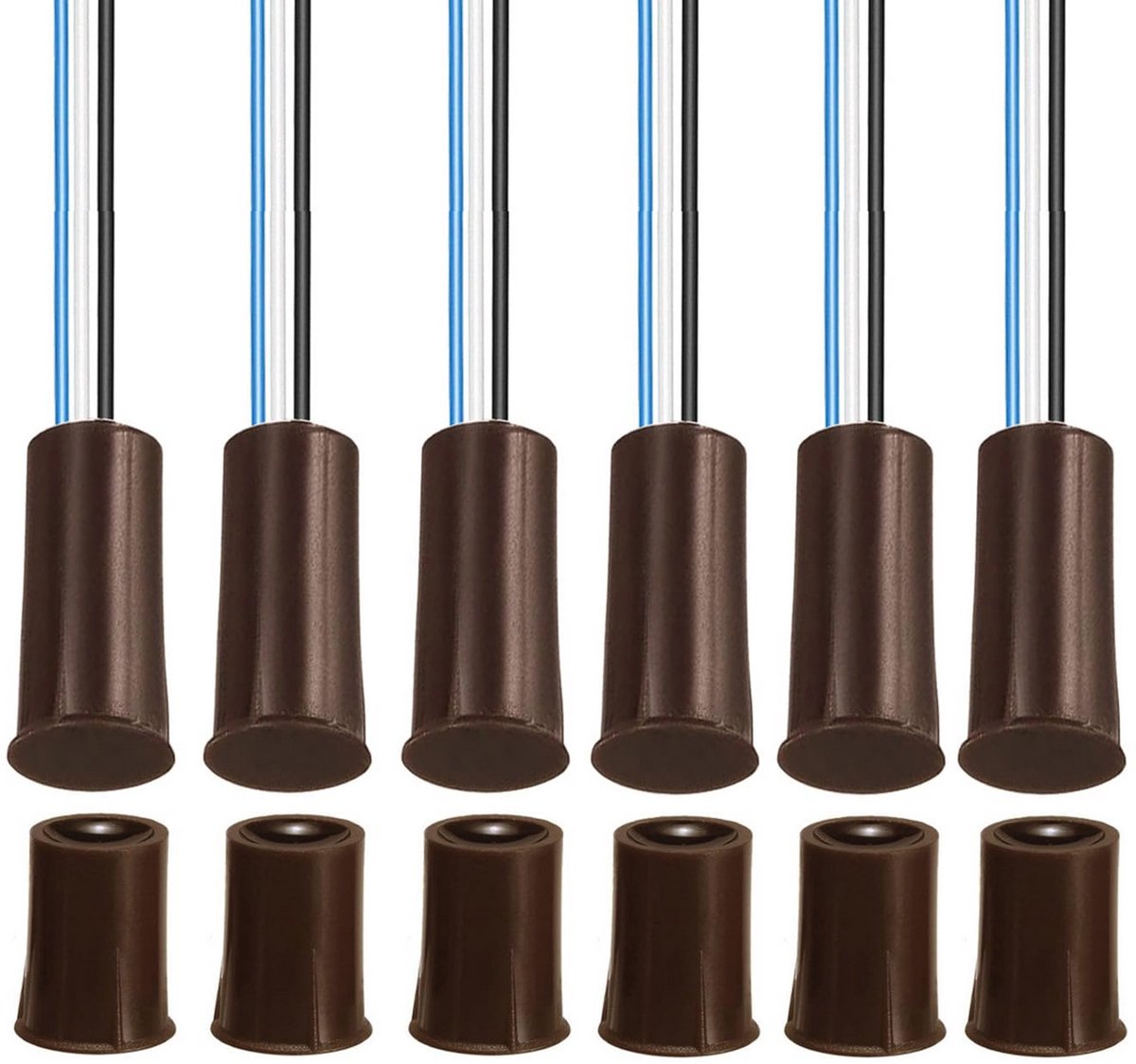 Magnetische Schakelaarbedrading voor Deursensoren en Raamcontacten - NO/NC - Ideaal voor Toegangscontrole en Alarmsystemen