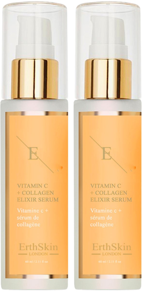 ErthSkin London Vitamine C & Collageen Elixir Serum set