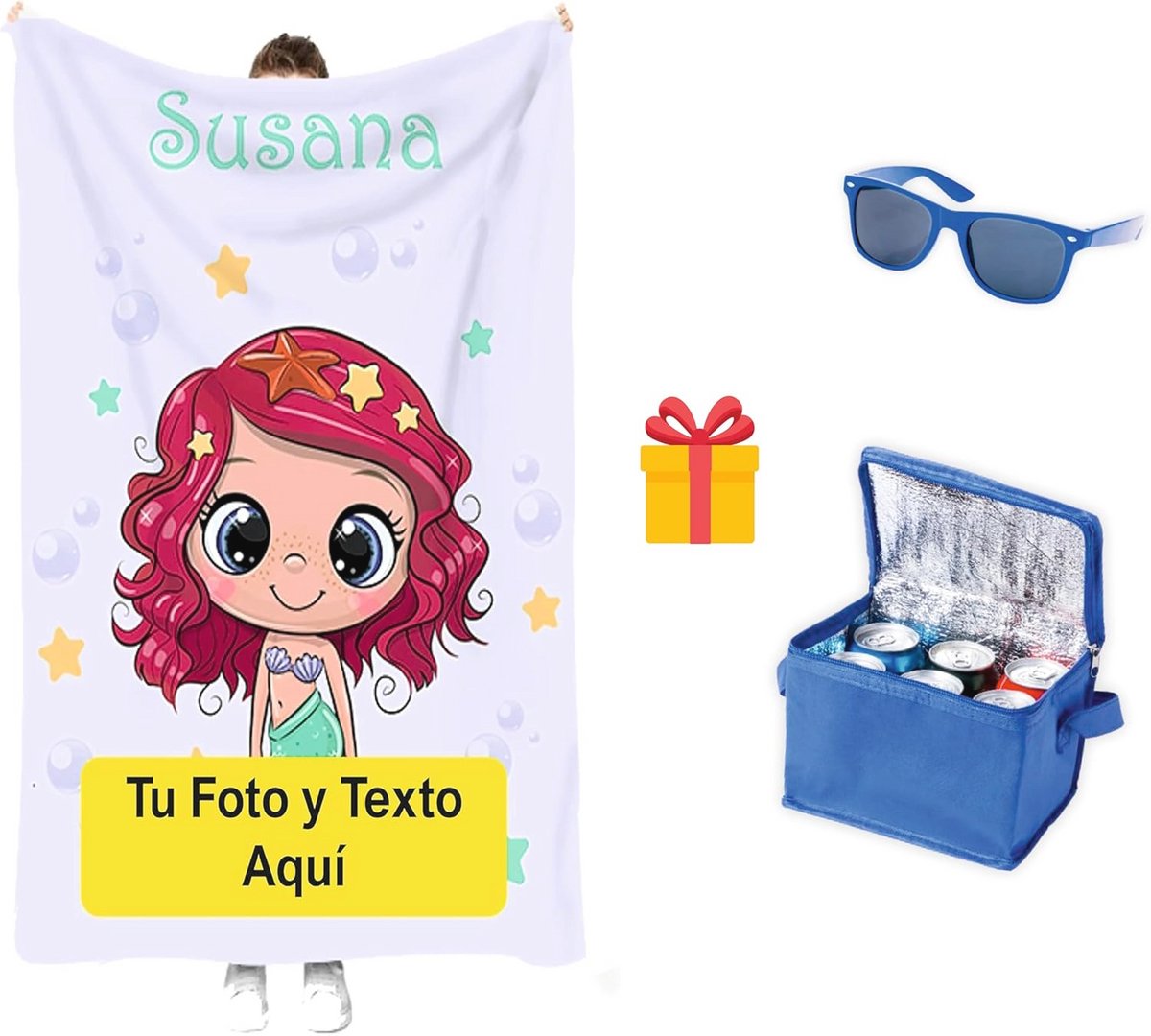 Gepersonaliseerde Deken met Foto's - Warm en Functioneel Cadeau voor elke Gelegenheid