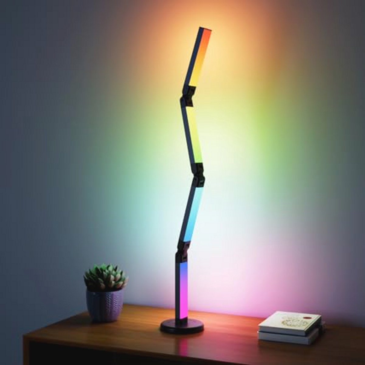 Dimbare RGB Vloerlamp 82 cm - Hoeklamp voor Slaapkamer, Speelkamer en Kantoor