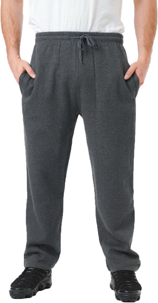 Joggingbroek Heren Casual Fleece met Zip Zakken - Maten S-5XL