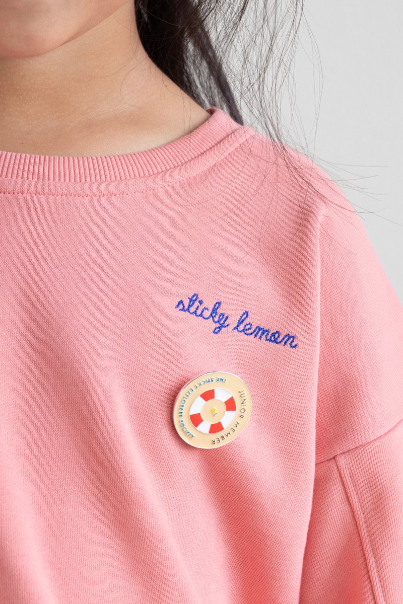 Sticky Lemon - emaille pin - de sticky explorers society