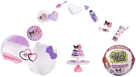 Miniverse Make It Mini Hello Kitty et Friends Série 2 - Coffret de bricolage