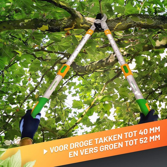 Telescopische Snoeischaar Vervangend Blad - Hoogwaardig SK5 Koolstofstaal met Antikleefcoating en Precisie Snijtechniek voor Tuinonderhoud — afbeelding 3