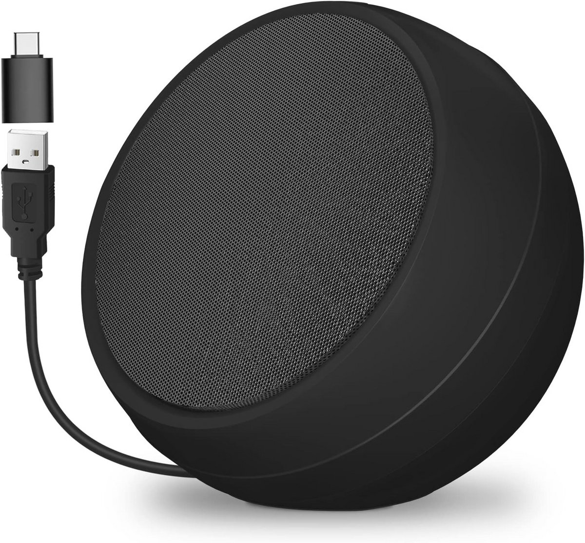 Mini USB Luidsprekers voor PC - Compacte 2.0 Stereogeluid Laptop Luidsprekers