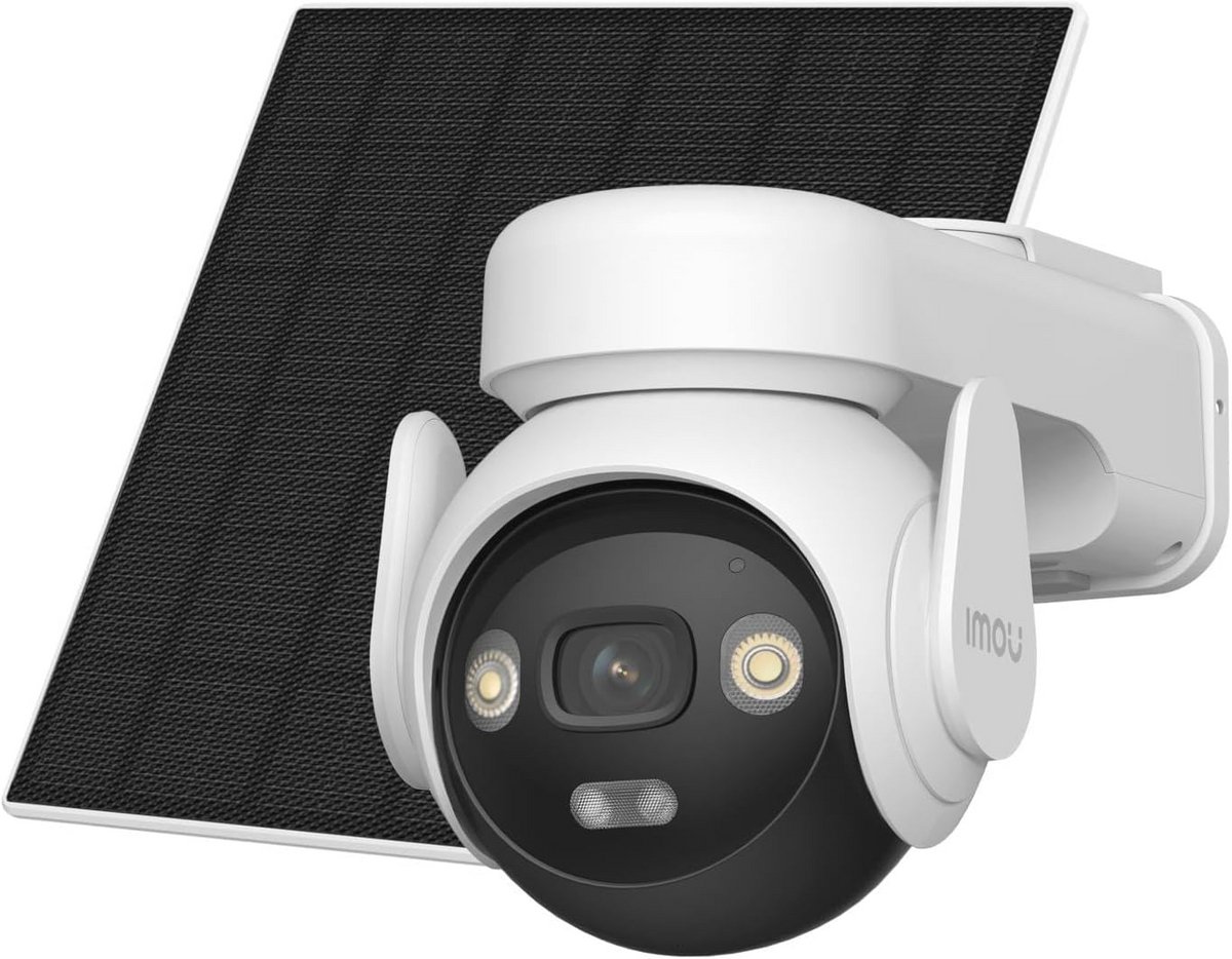 5MP 4G LTE Solar Bewakingscamera voor Buiten met 360° PTZ en Nachtzicht