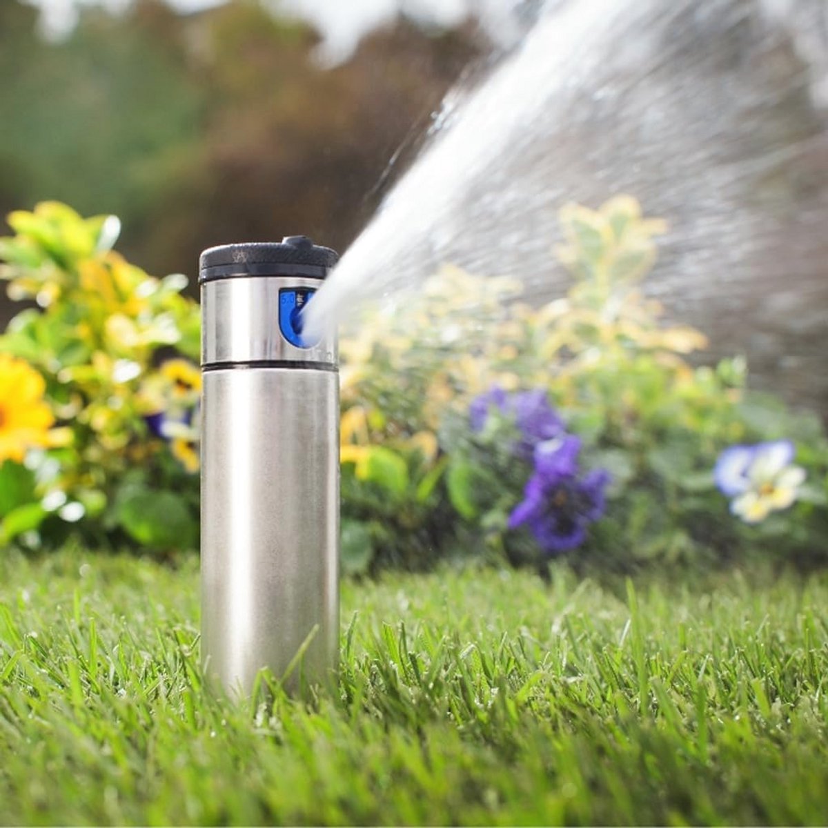 Pop-up sproeier 4-inch met tandwielaandrijving en automatische boogterugkeer