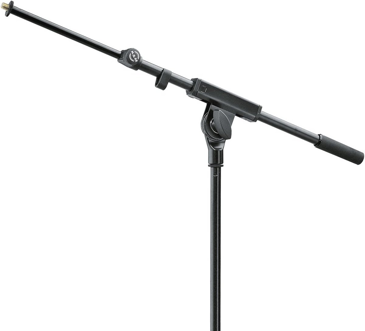 Zwarte Microfoonstatief met Verlengbare Arm 425-725 mm