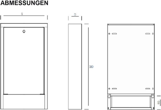 Armoire De Distribution Pour Chauffage Au Sol - 4 à 6 Circuits, Blanc, En Acier Enduit, Fabriqué En Pologne
