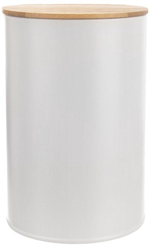 Voorraadpot 600ml met bamboe deksel – De Geschenkbedenker