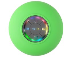 Grote zuignap waterdichte Bluetooth-luidspreker met LED-licht, waterdichte badkamer Bluetooth-luidspreker, draagbare Bluetooth-luidspreker