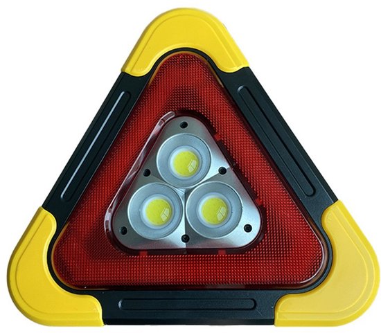 Led-gevarendriehoek, driehoekige lichten, multifunctionele