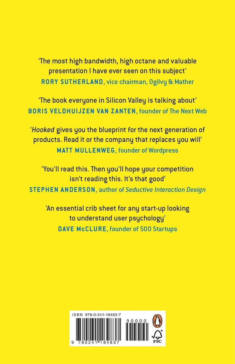 Hooked - back cover
