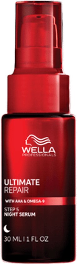 Wella Professionals Ultimate Repair Night Serum 30ml - herstelt beschadigd haar