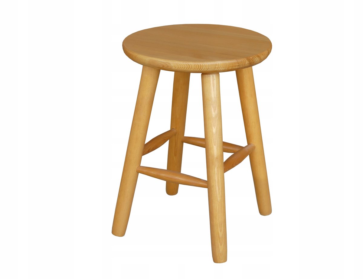 Massief Houten Keukenkruk Rond - Elmhoutkleur
