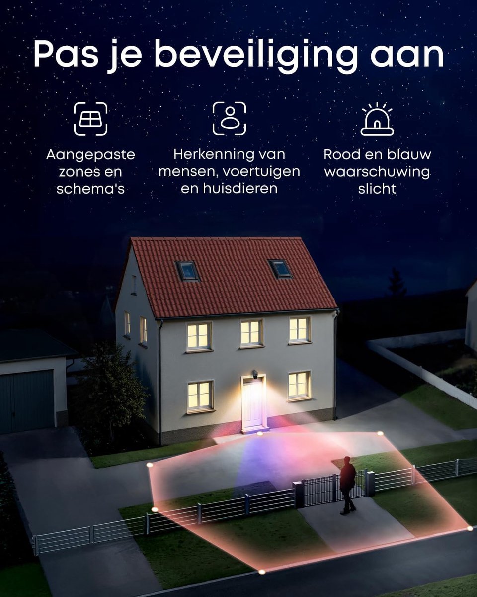 Eufy S4 & E41 4K PoE Beveiligingscamera Systeem met NVR - afbeelding 2