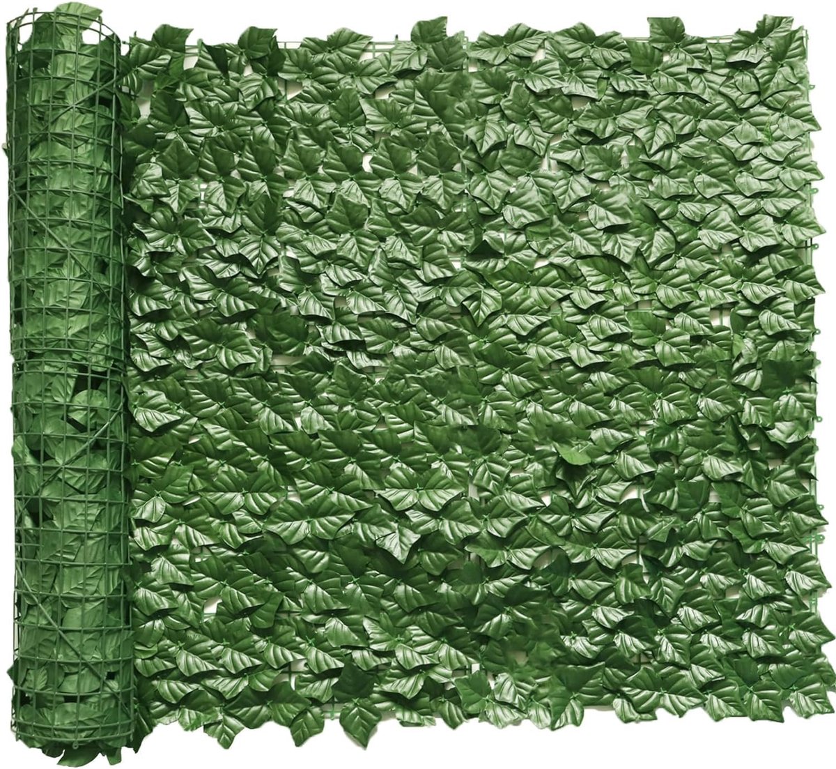 Unyqoos Levensechte kunstklimop als inkijkbescherming en decoratie voor tuin en balkon groen