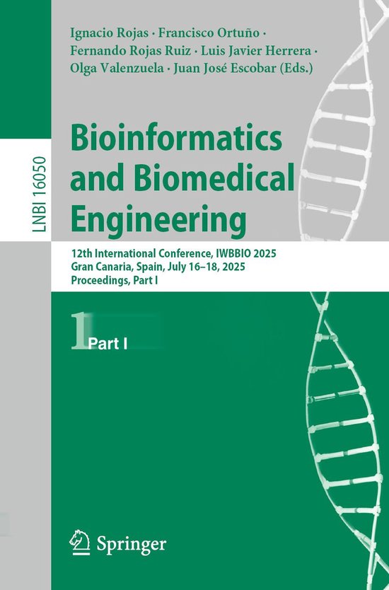 Springer Nature Proceedings Computer Science 1 - Bioinformat ... - cover