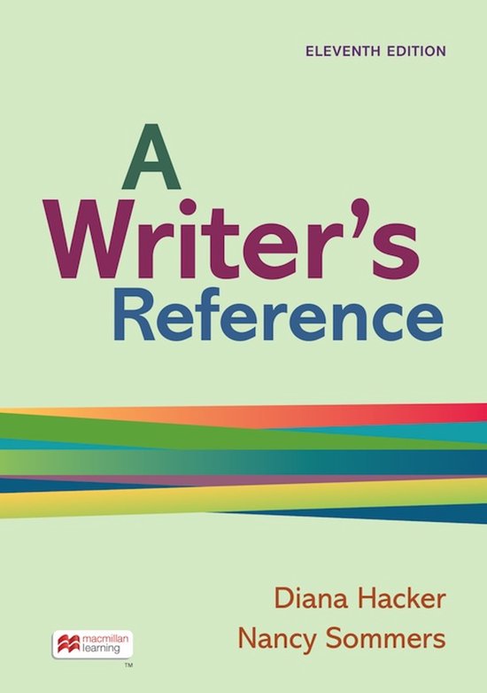 A Writer's Reference - cover