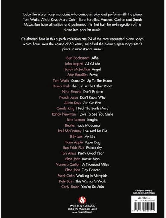 Songs Of The Piano Stars