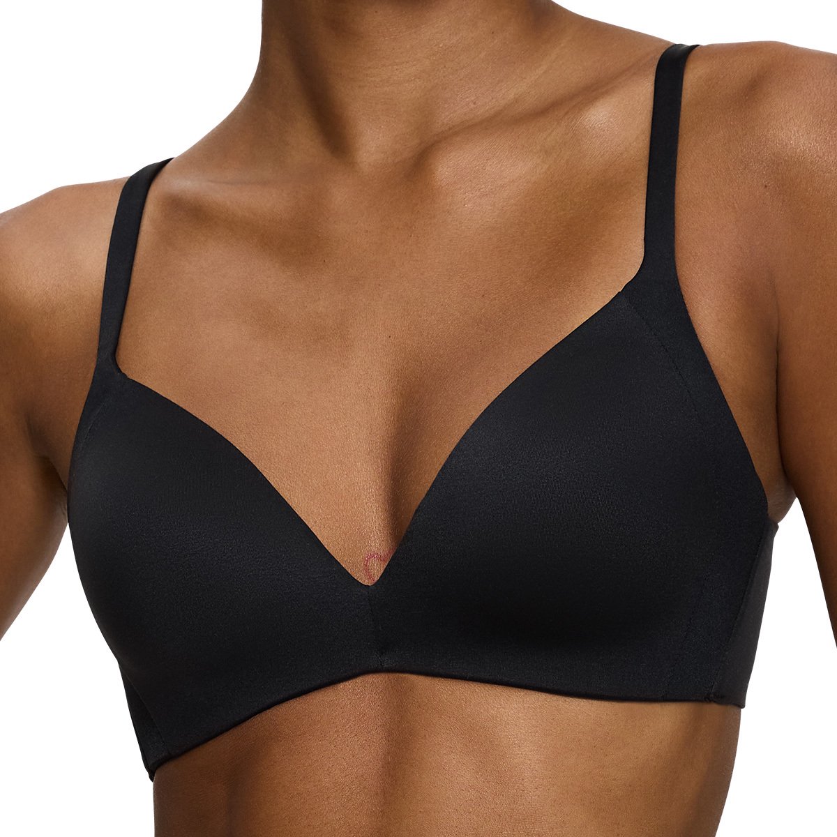 Triumph BH zonder beugel - Body Make-Up Soft Touch P EX - Comfort T-shirt bh - Naadloze cups - T - 75D - Zwart