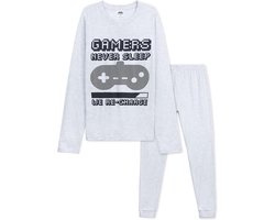 Jongens pyjama set voor kinderen en tieners - Gezellige lange mouwen nachtkleding - Perfecte cadeau ideeën voor gamers