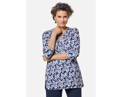 Goldner Bedrukte tuniek-shirt Figuurvriendelijk shirt met print