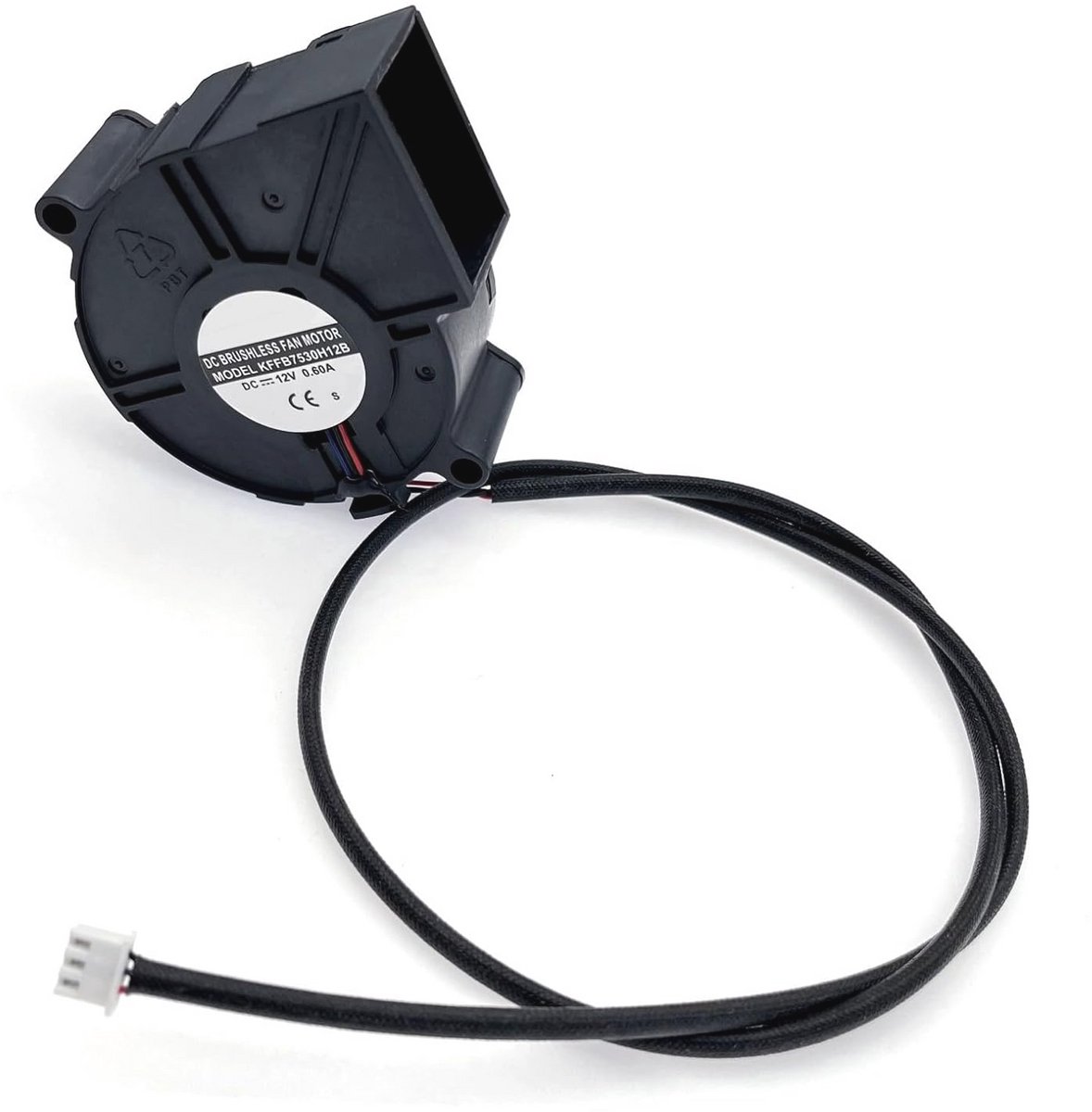 75x75mm Koelventilator 12V voor 3D-printer en Elektronica