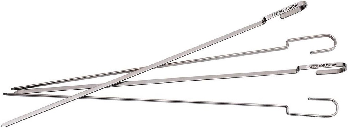 Roestvrij Stalen Spiezen voor BBQ en Grill, 400mm