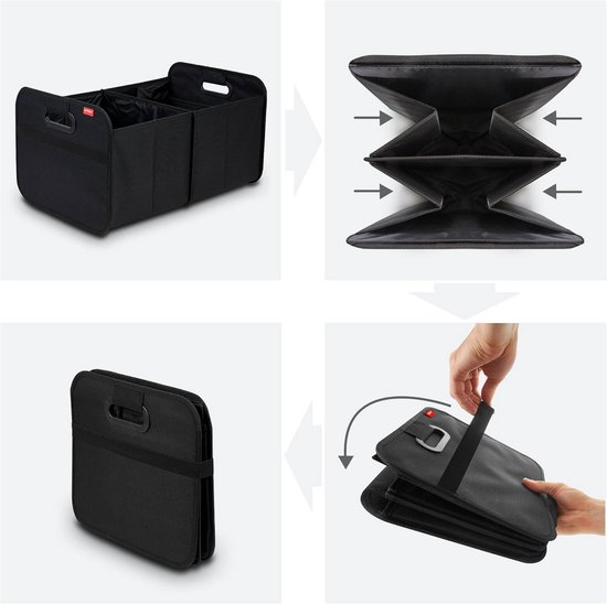Opvouwbare auto-koelbox met koelfunctie en kofferbakorganizer — afbeelding 5