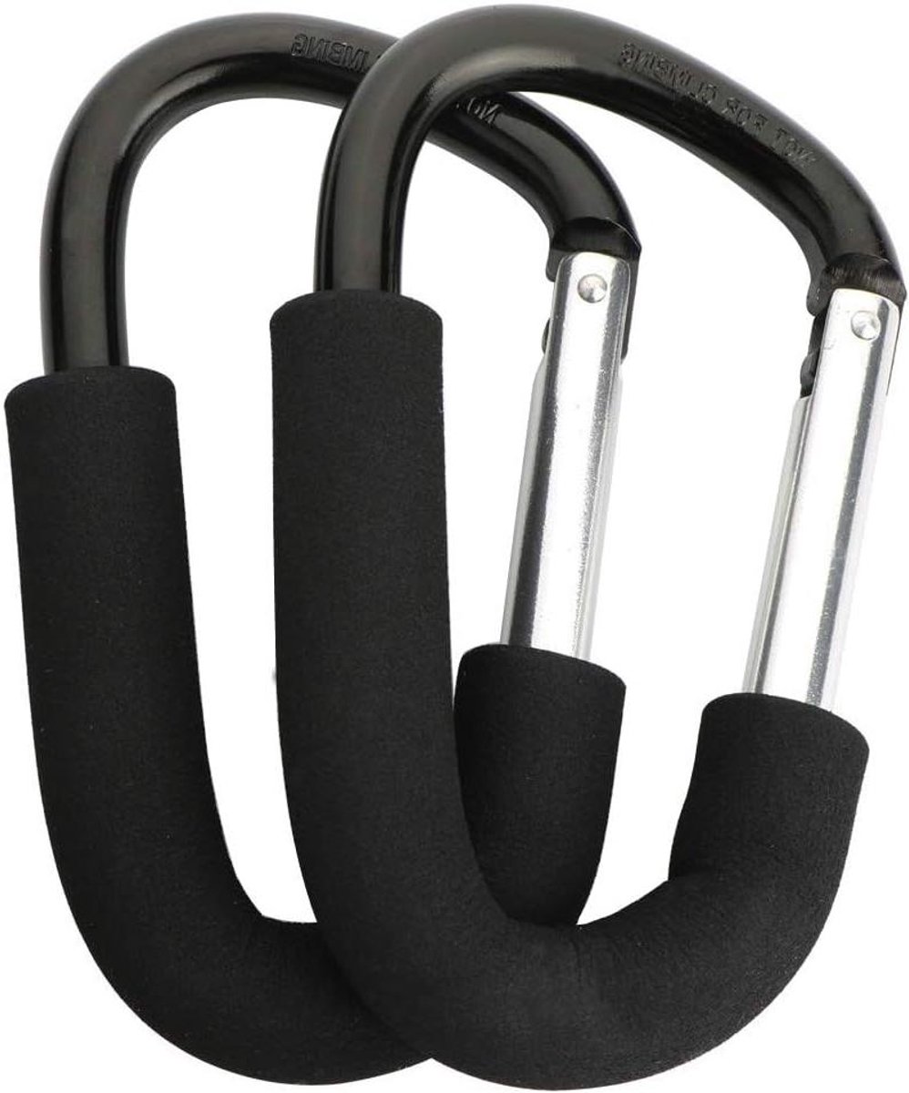 Allecta - Universele haken voor kinderwagen en baby's, grote maat, mummie clip, multifunctionele clip