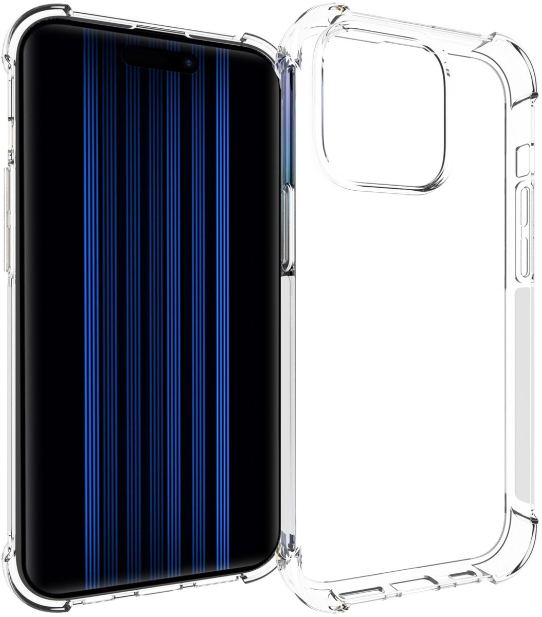 imoshion Hoesje - Geschikt voor Apple iPhone 15 Pro - Shockproof Case - Transparant