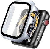 Apple Watch Series 4 / 5 / 6 / SE - 44 mm - Protecteur d'écran Argent - Coque Rigide iMoshion Full Cover - Argent