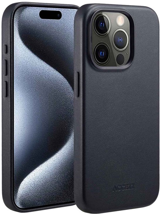 Accezz SH00067705, Apple, iPhone 15 Pro, Noir