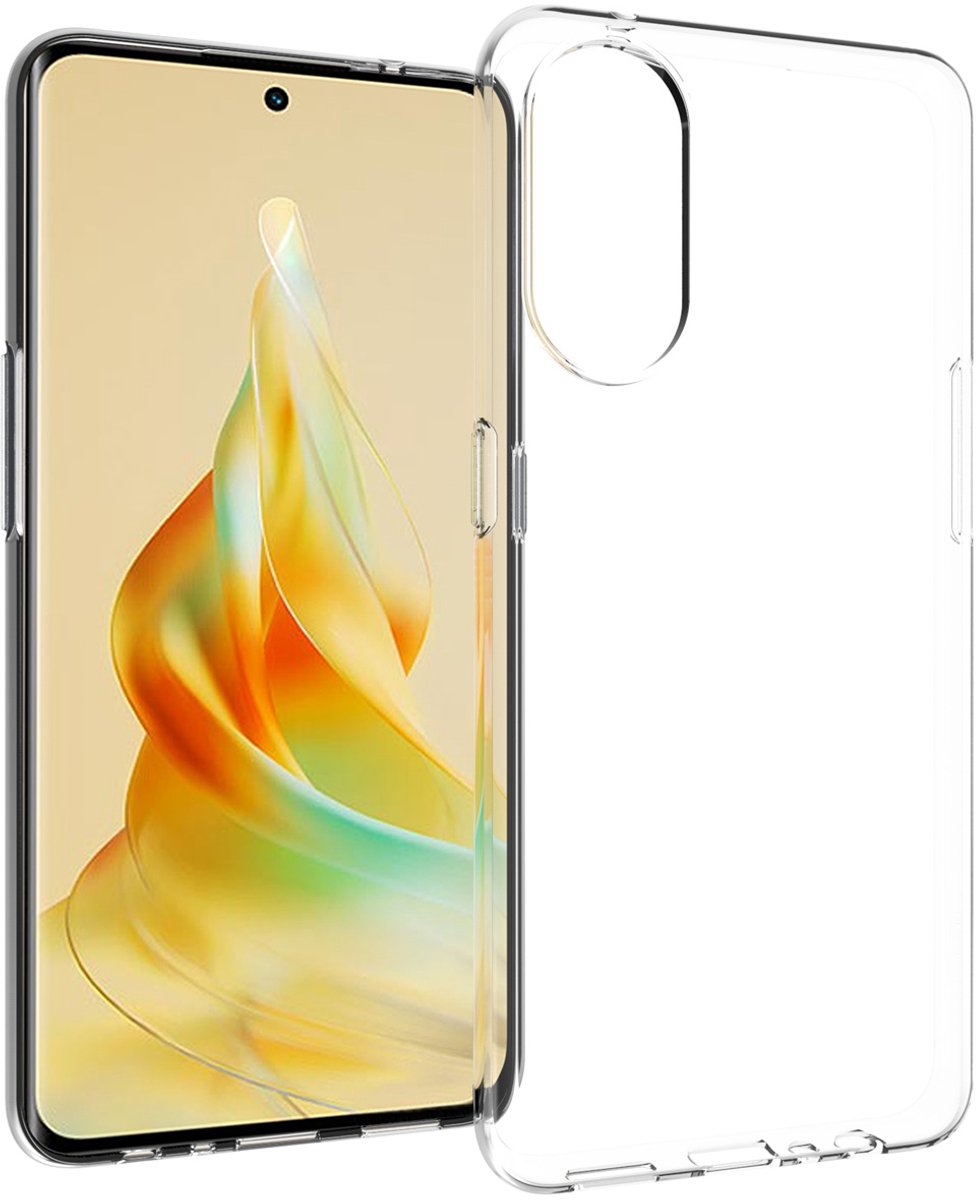 Accezz Hoesje - Geschikt voor Oppo Reno 8 T (4G) - Clear Backcover - Transparant