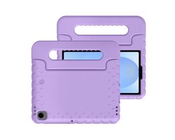 imoshion Tablet Hoes Kinderen - Geschikt voor Samsung Galaxy Tab A11 / A9 8.7 inch - Kidsproof Kinder Hoes - Lila