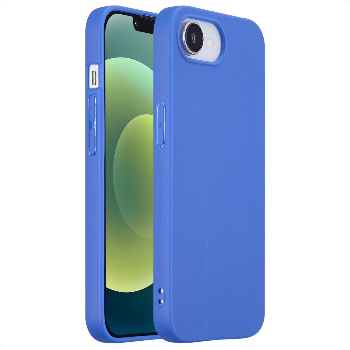 imoshion Hoesje - Geschikt voor Apple iPhone 17e / 16e - Color Backcover - Cobalt Blue