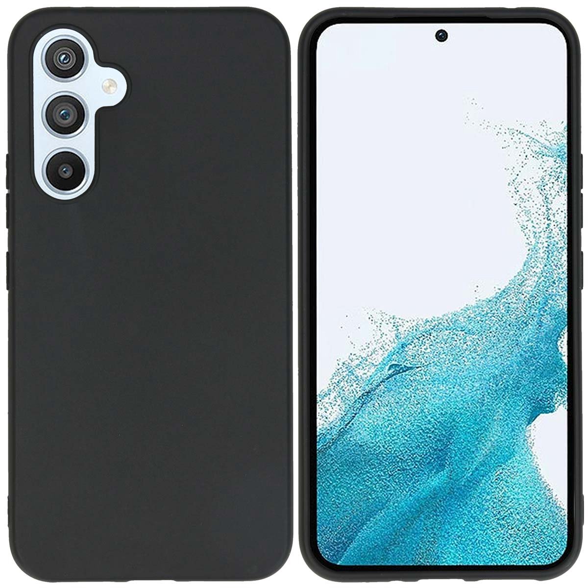 imoshion Hoesje - Geschikt voor Samsung Galaxy A54 (5G) - Color Backcover - Zwart