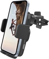 Accezz Telefoonhouder Auto Geschikt voor Draadloos Opladen - Ventilatierooster - Verstelbaar en 360° Draaibaar