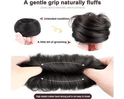 Haarstukje met Elastiek van Echt Haar voor Dames | Directe Volume & Lengte