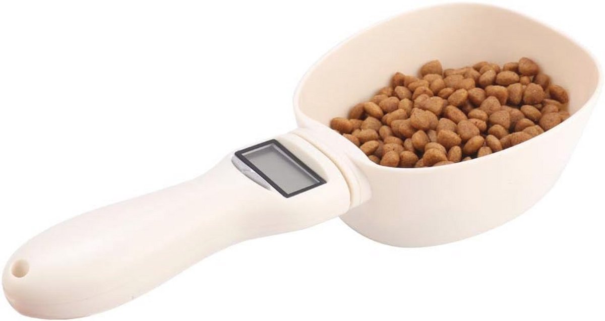 Digitale lepelweegschaal met LED-display voor levensmiddelen en koken