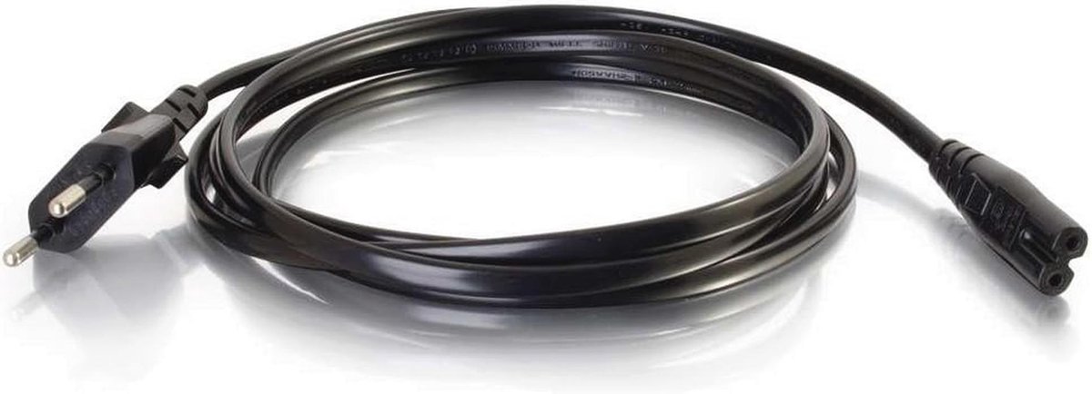1M C7 Voedingskabel (CEE 7/7 volgens IEC 60320C7)