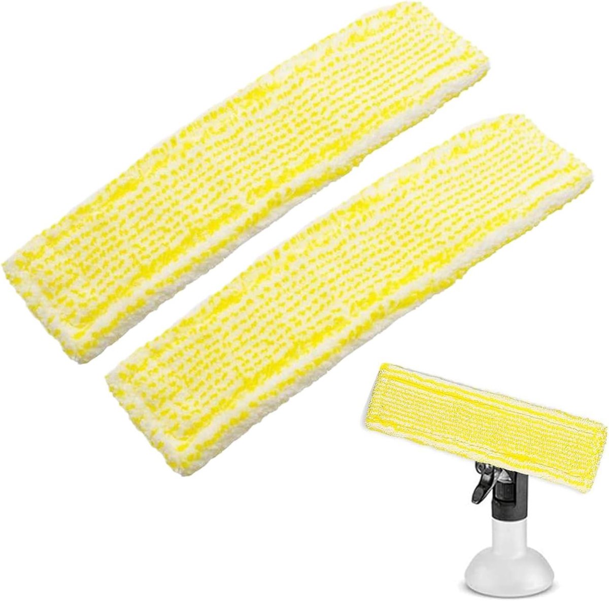 Cosensi - Reservepads voor raamzuiger - Raamreiniger accessoires - Microvezel wisserovertrek