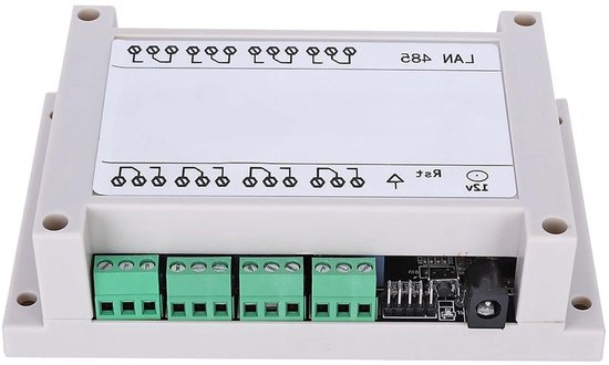 Module Relais Ethernet RJ45 TCP/IP Afstandsbediening Web Server 8 ...