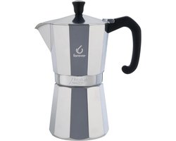 Inductie Espressoapparaat Moka voor Heerlijke Koffie - Aluminium Boiler