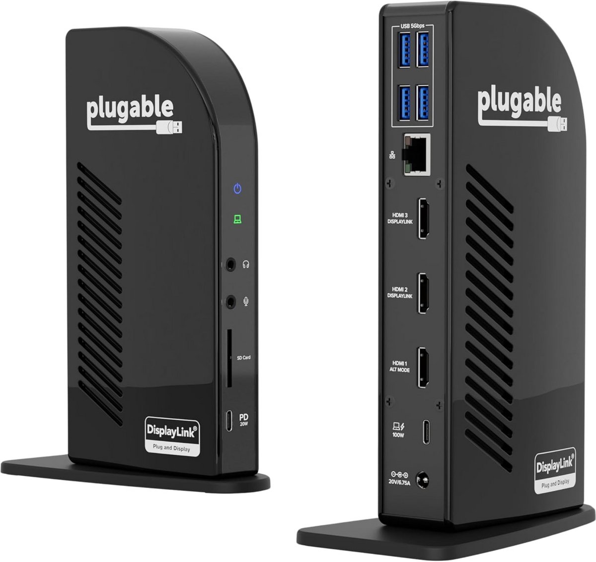 USB-C 13-in-1 Triple Monitor Dockingstation met 100W Opladen en DisplayLink