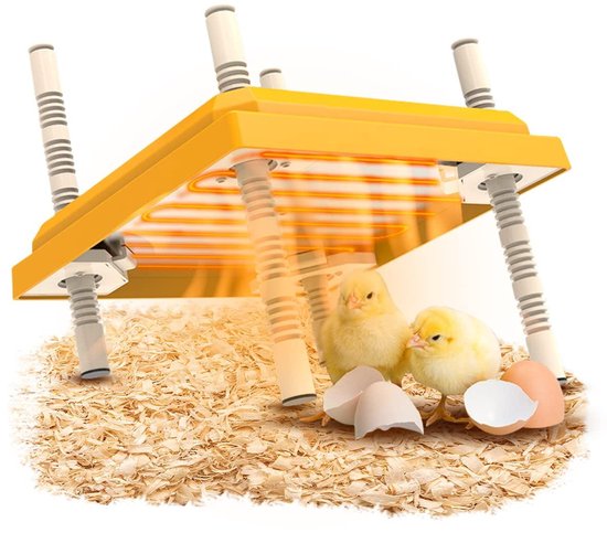 WARMTEPLAAT VOOR KUIKENS 30X30CM -22WATT - Van Lieshout Dier & Tuin