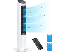 Torenventilator met Koeling en Afstandsbediening voor Grote Kamers