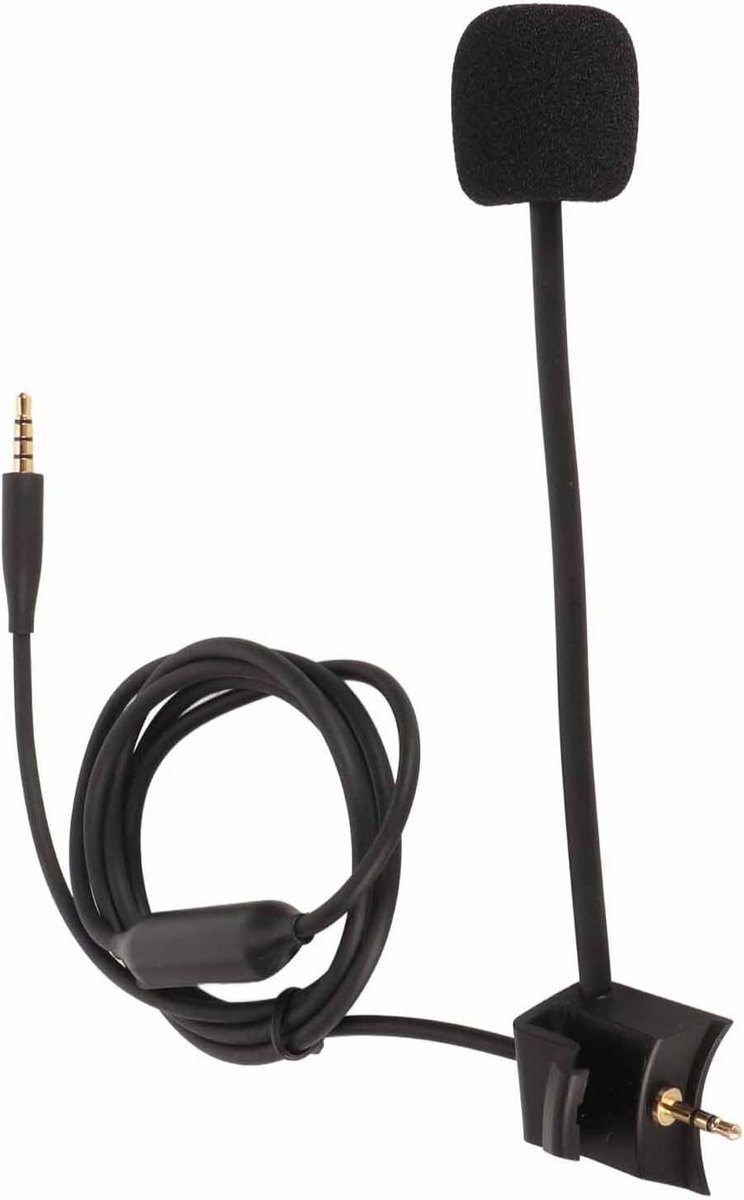 Hoofdtelefoon Boommicrofoonkabel met Ruisonderdrukking voor QC45 Hoofdtelefoon - Professionele Headset Accessoire - Plug and Play