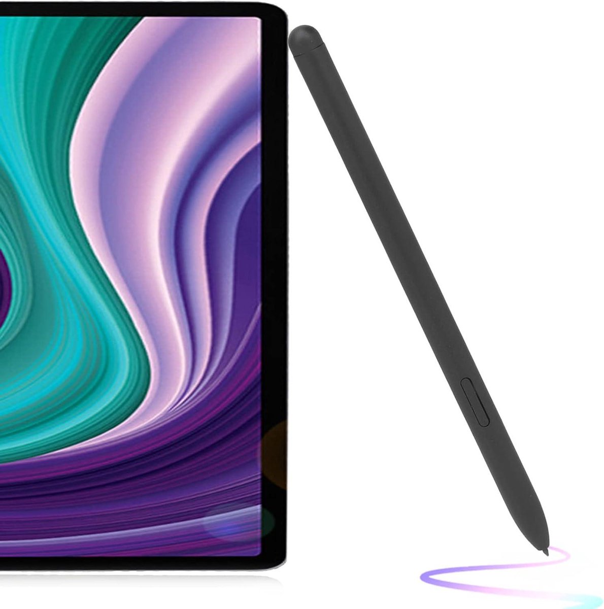 Universele vervanging Stylus pen voor tablets - Fine point - Zwart 30.7 inch.
